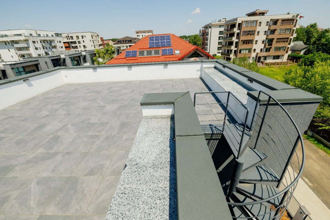 Închiriere Casă Modernă  în Stil Mediteranean în Zona Sisești